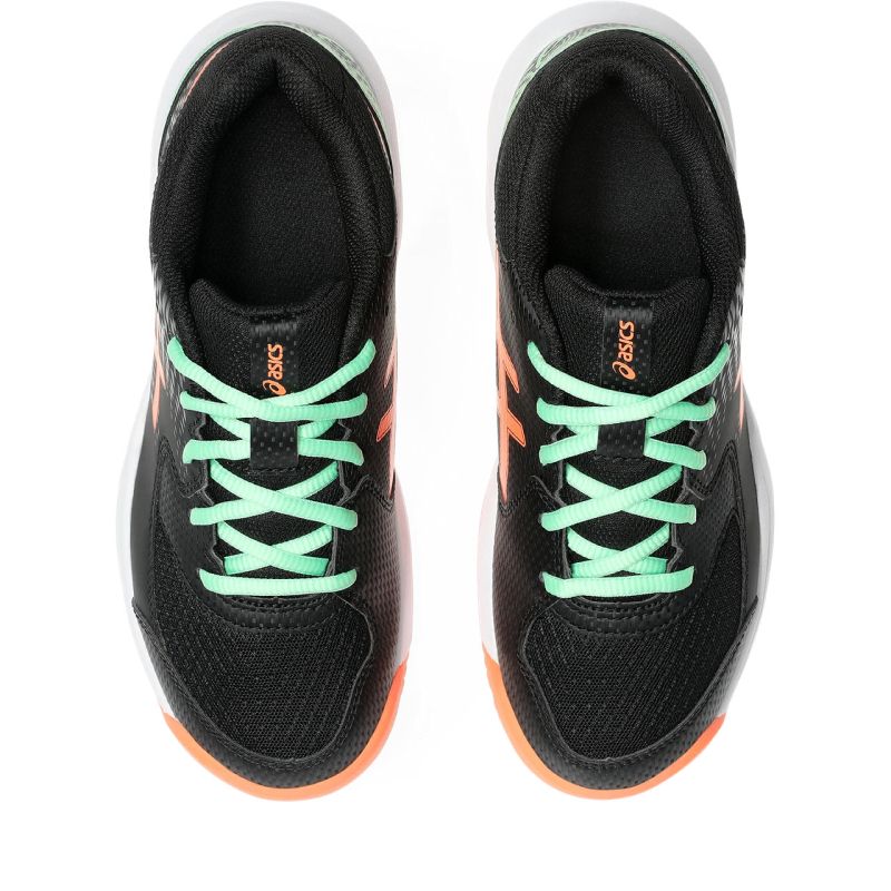 Asics Gel-Dedicate 8 Padel GS - black/vivid coral
