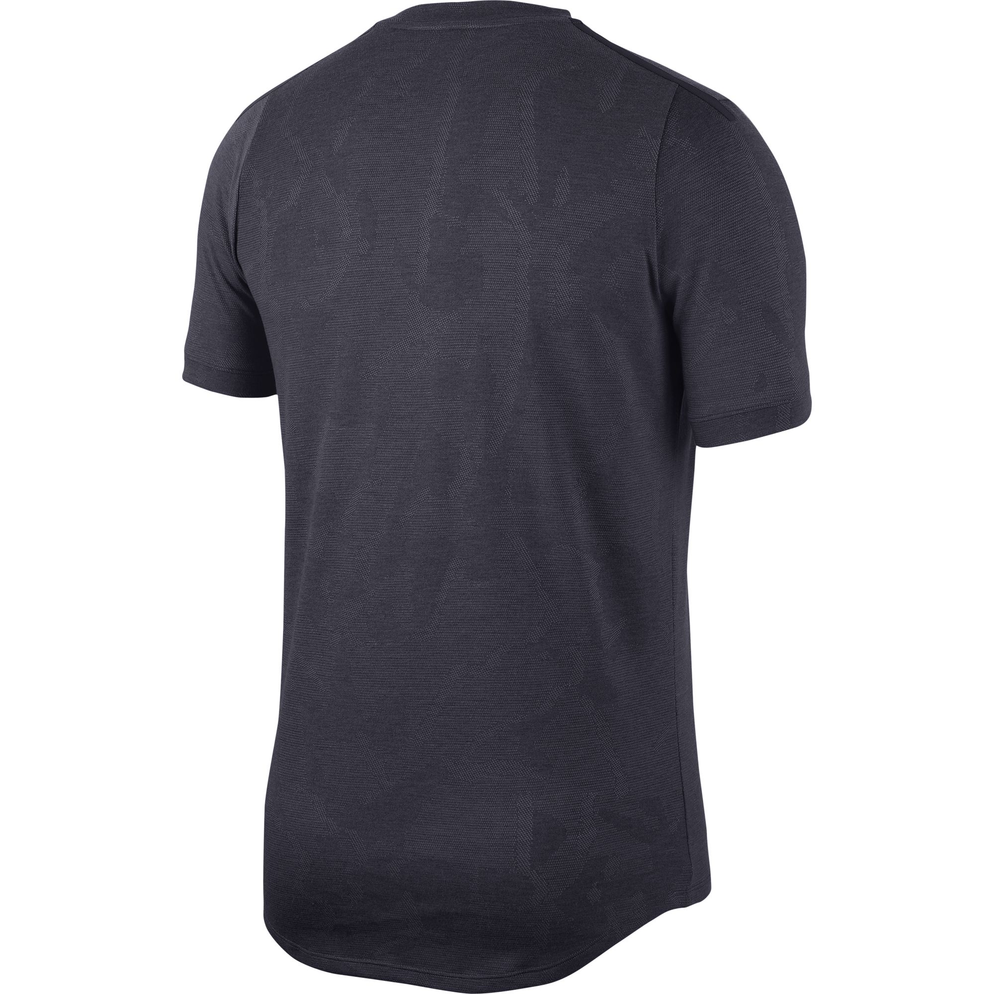 Nike Court Dry Challenger Top SS - gridiron/white