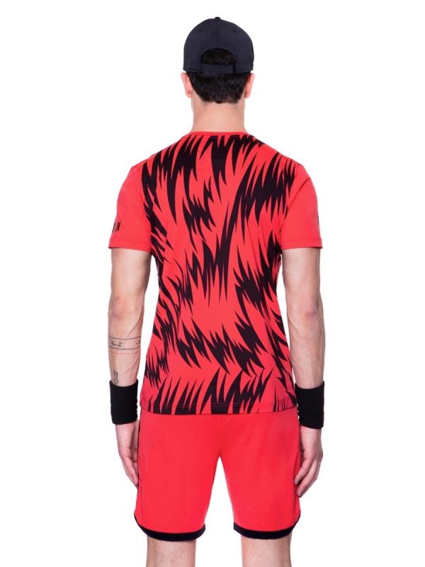 hydrogen-scratch-tech-tee-man-red-4 Hydrogen Scratch Tech Tee Man - red