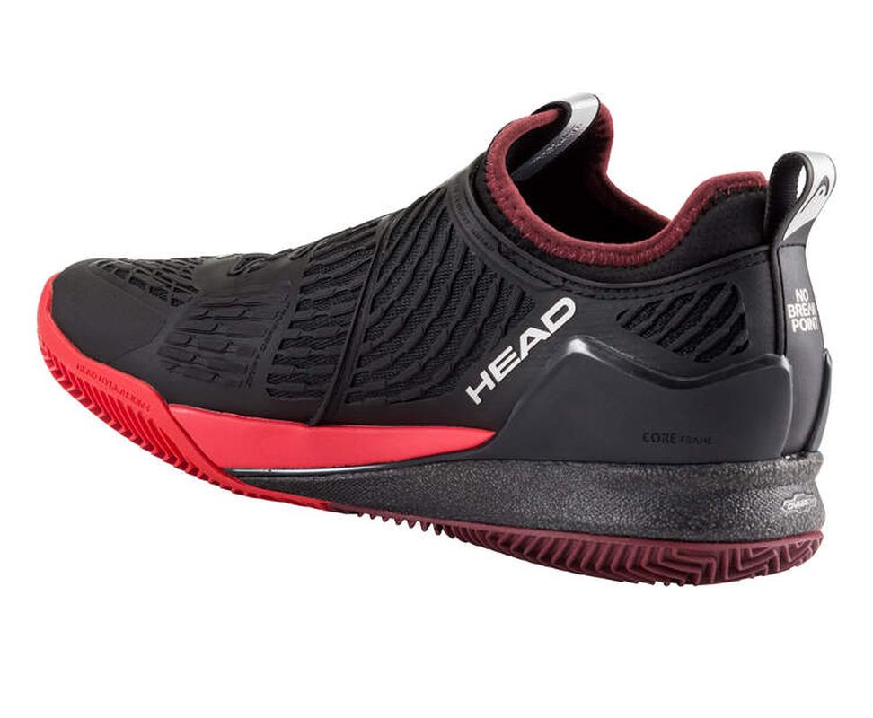 Head Endure Pro Boa Clay - black/red