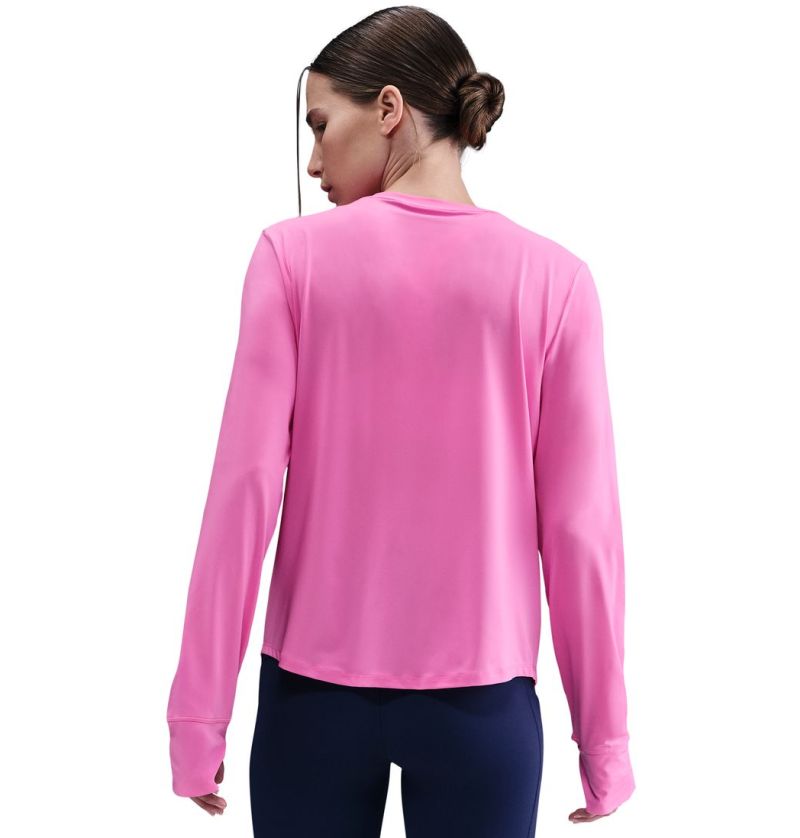 Nike One Classic Dri-FIT Long Sleeve - playful pink/white