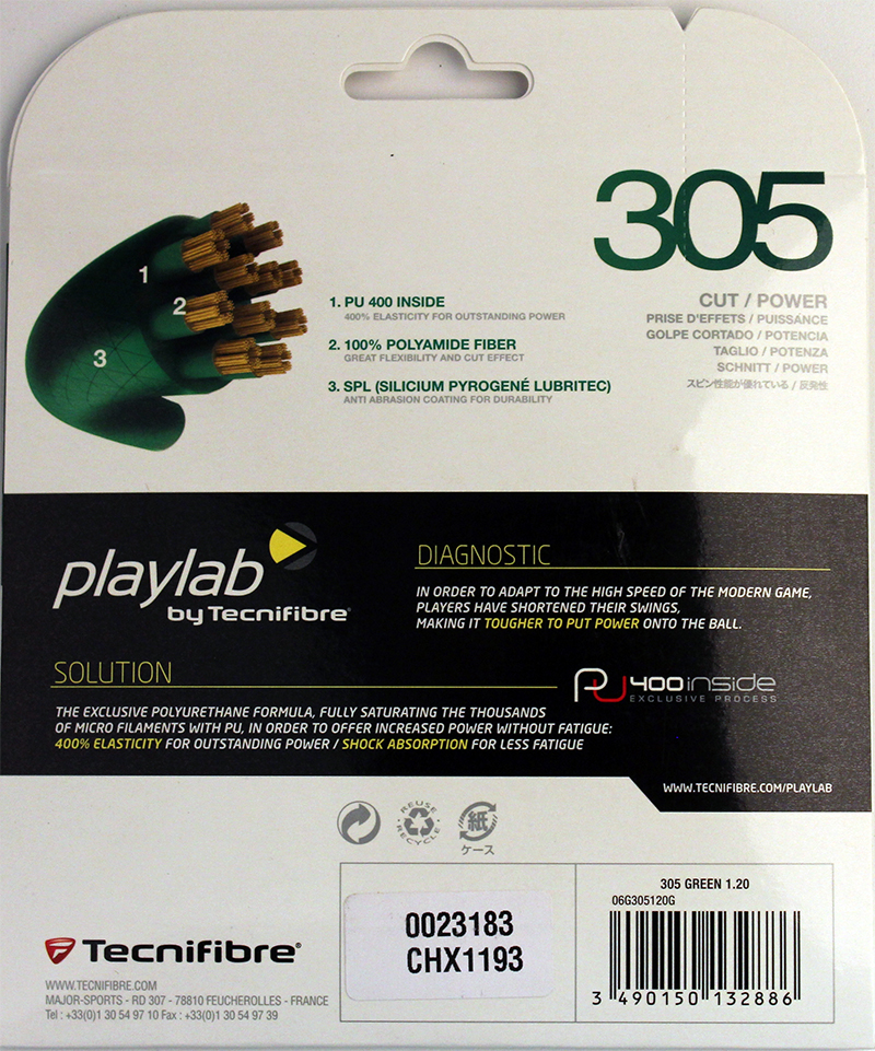 Tecnifibre 305 New (9,7 m) - green 