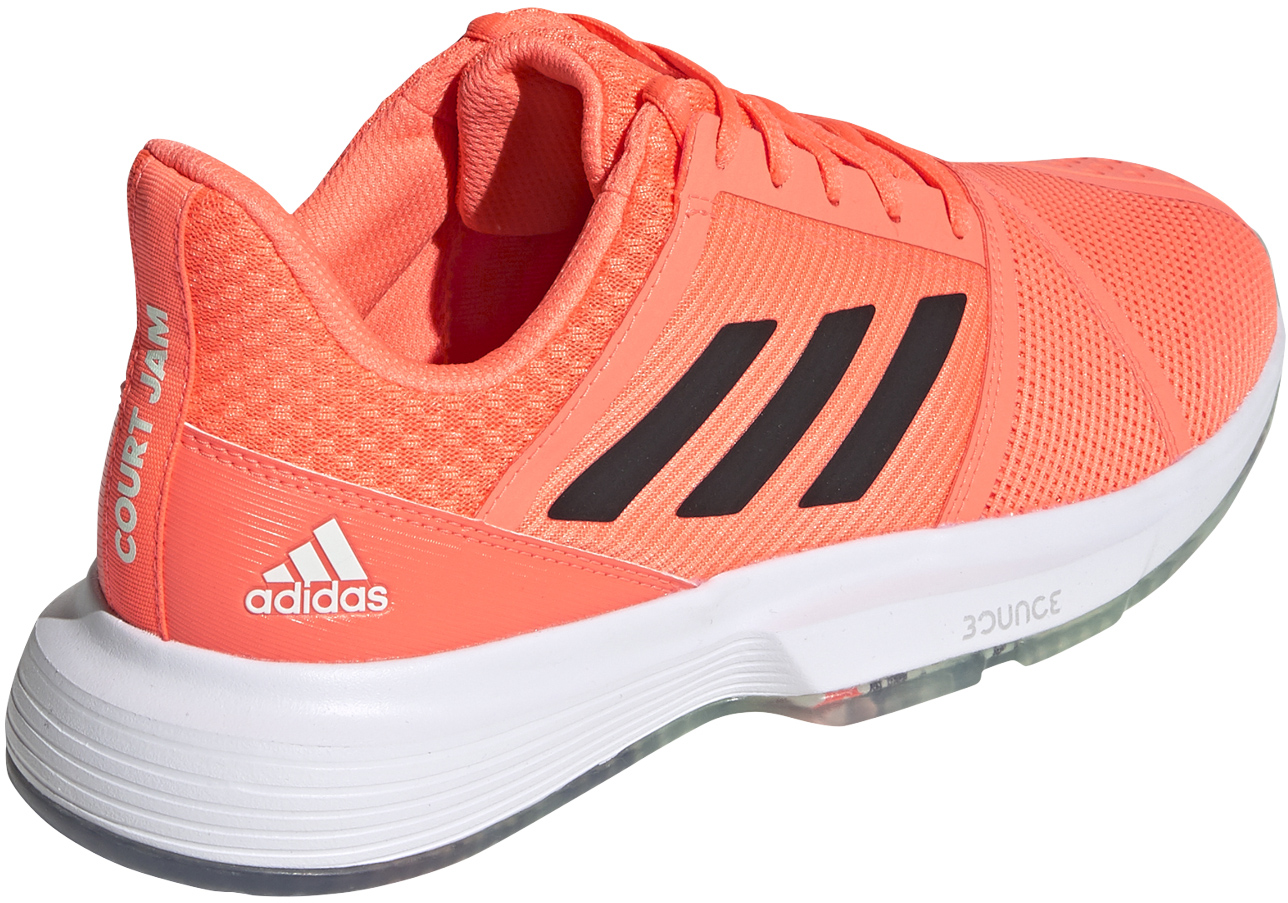 Adidas CourtJam Bounce M - dash green/signal coral/tech purple