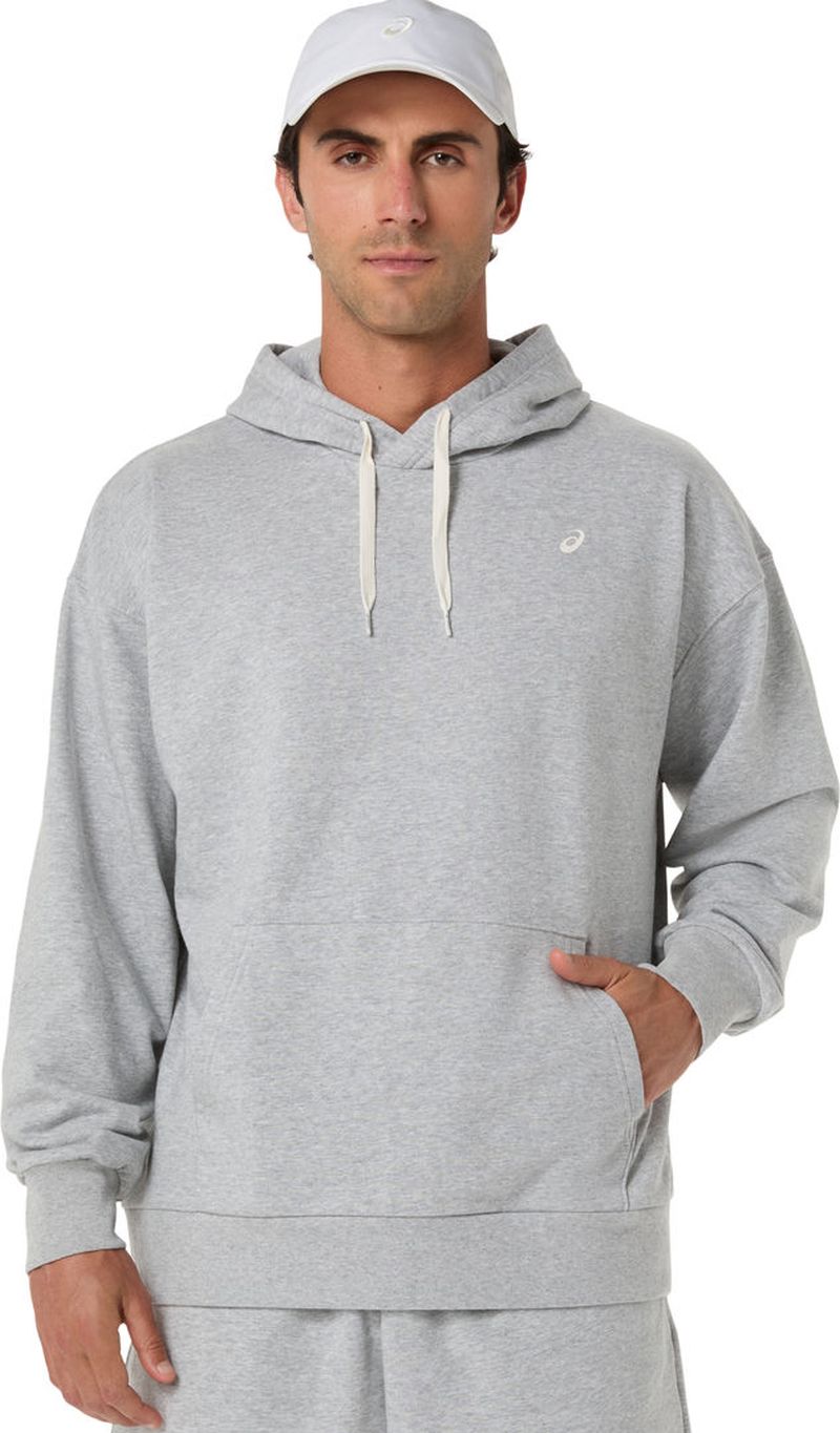Asics French Terry Relaxed Pullover - grey heather Asics French Terry Relaxed Pullover - grey heather