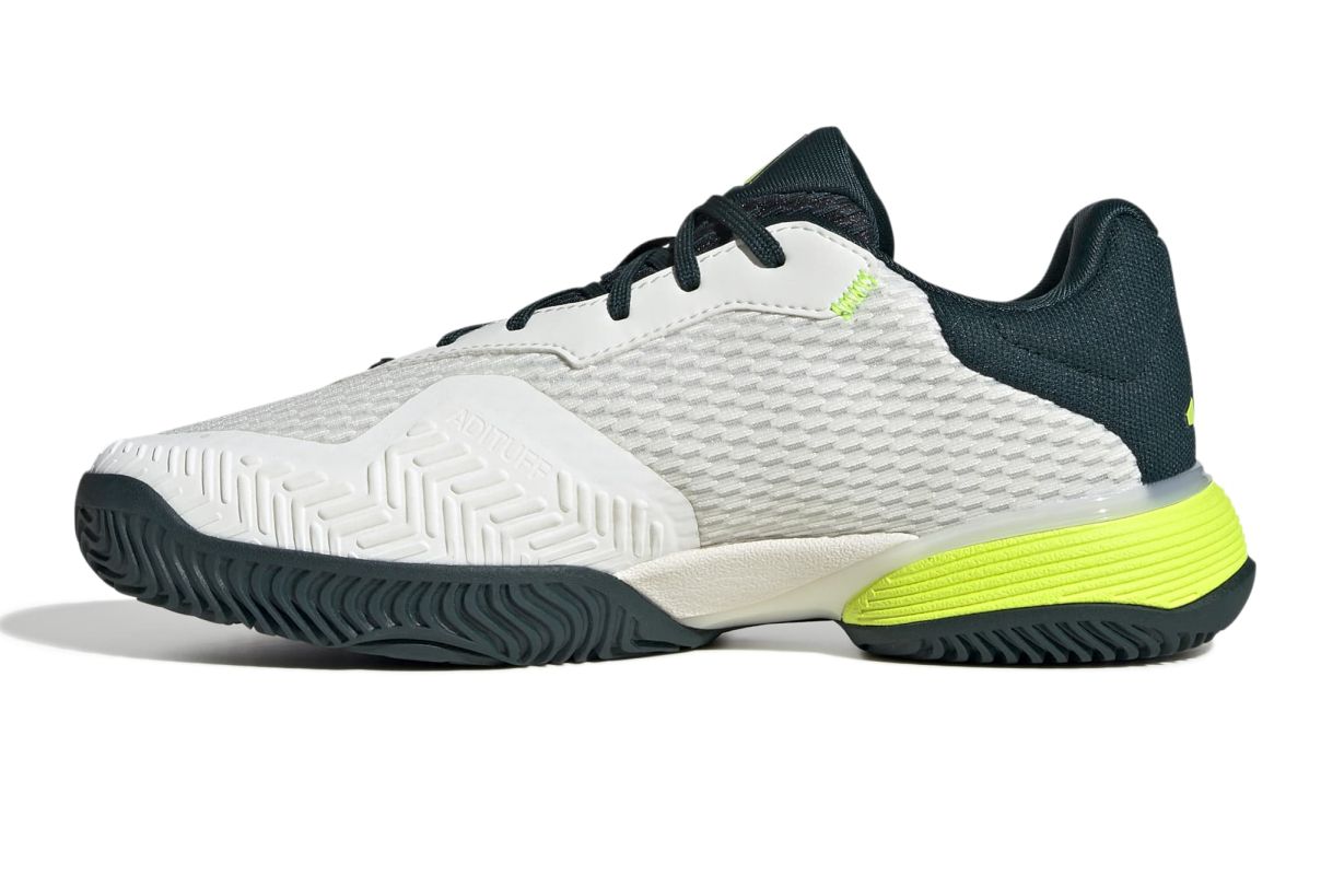 Adidas Barricade K - off white/core black/aurora ivy Adidas Barricade K - off white/core black/aurora ivy