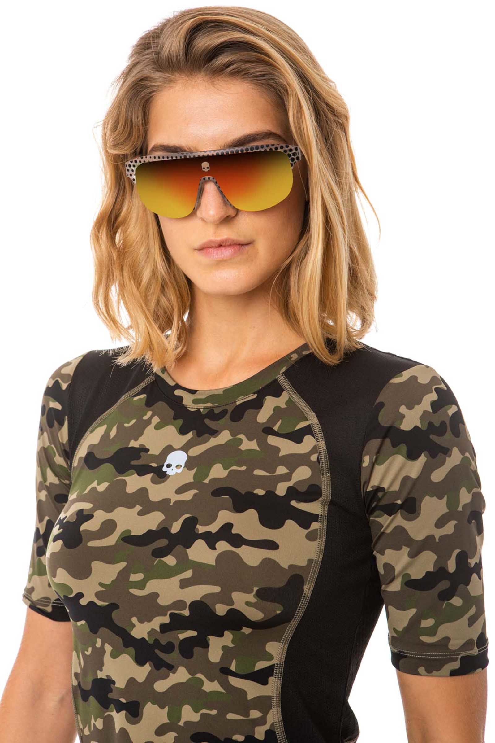 Hydrogen Printed Second Skin Tee Woman - camouflage