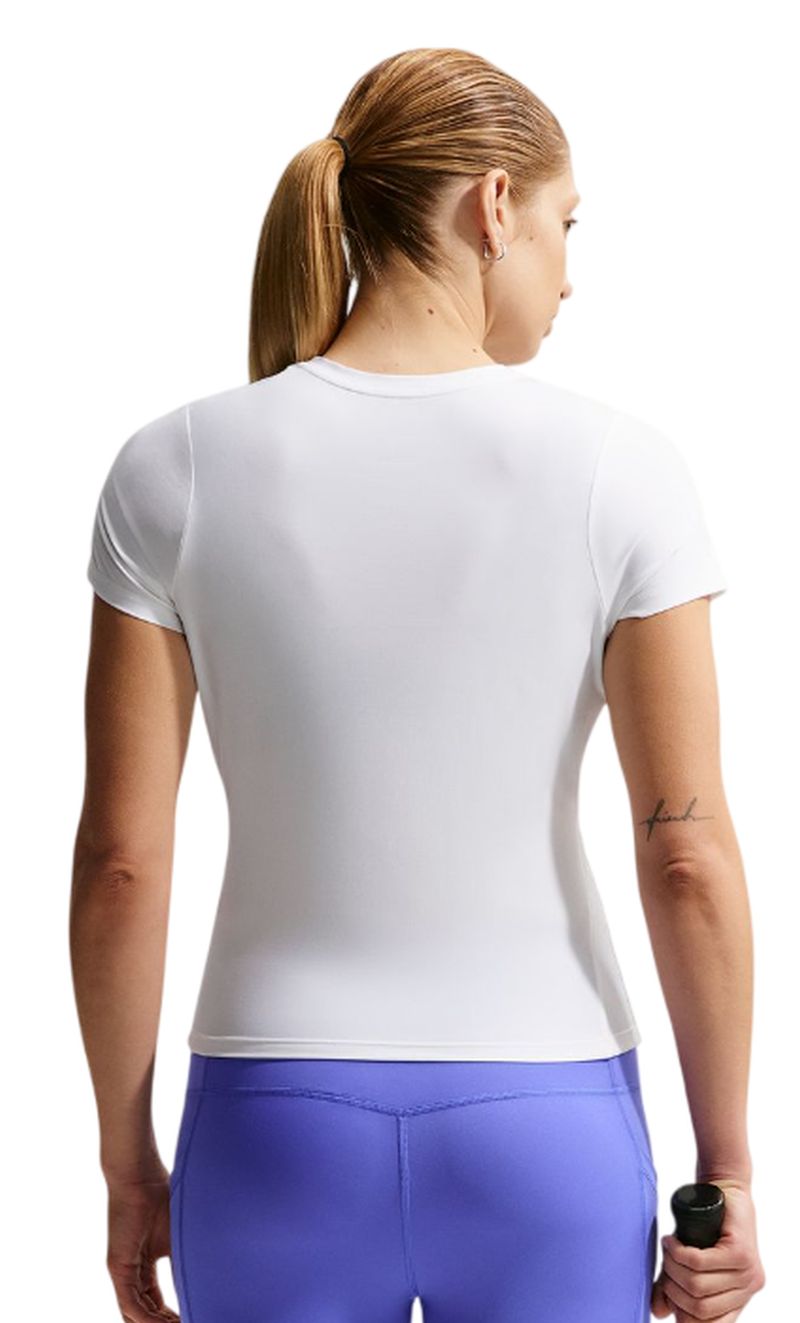 Nike Victory Dri-Fit Short Sleeve Tennis - white/black Nike Victory Dri-Fit Short Sleeve Tennis - white/black