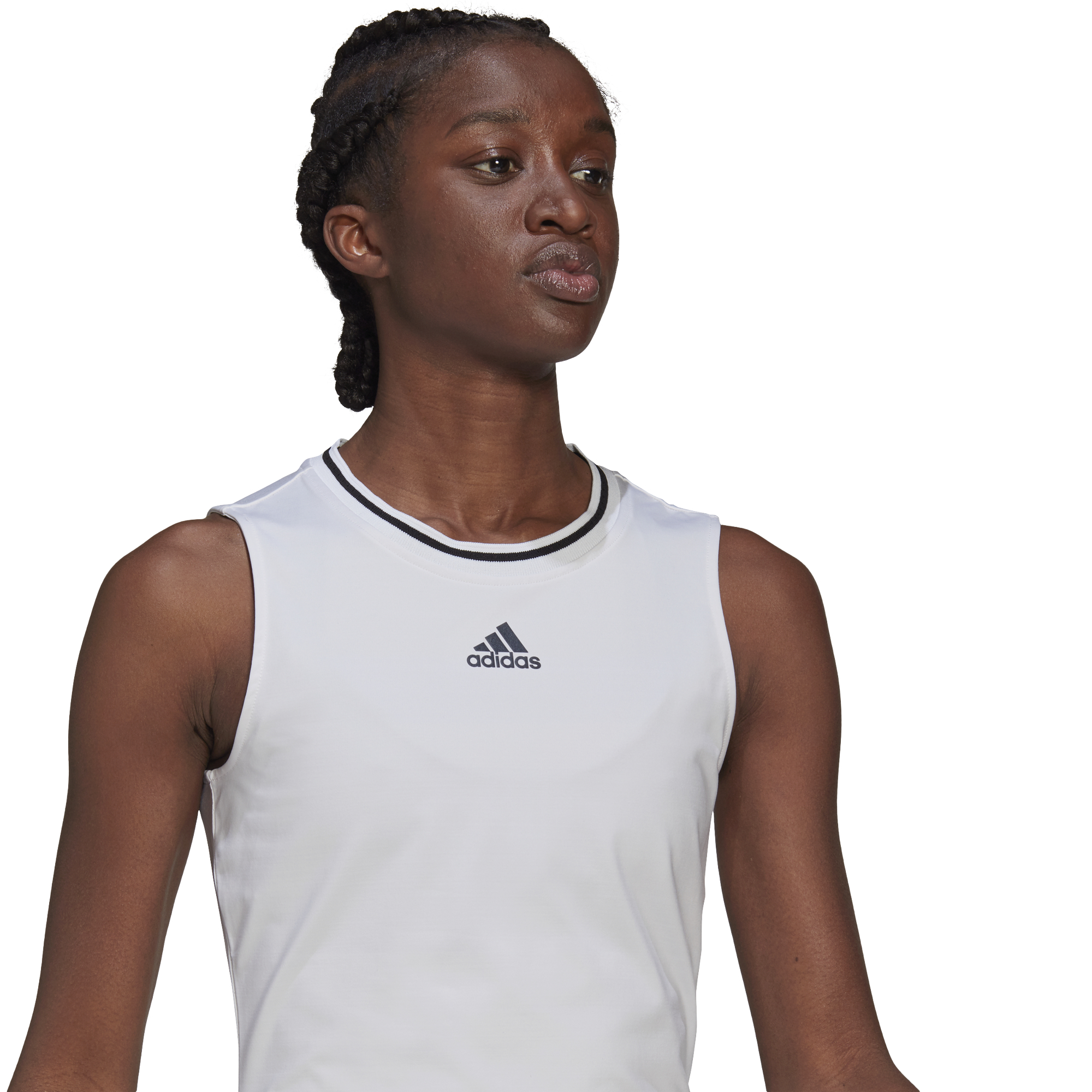 Adidas Match Tank Top W - white/black