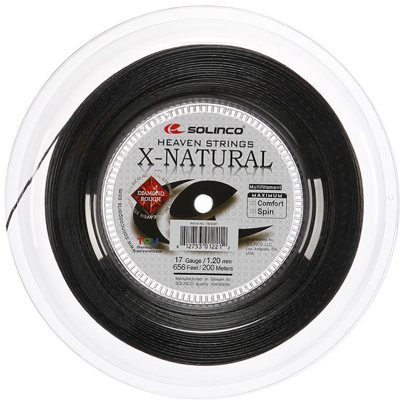 Solinco X-Natural (200 m) - black