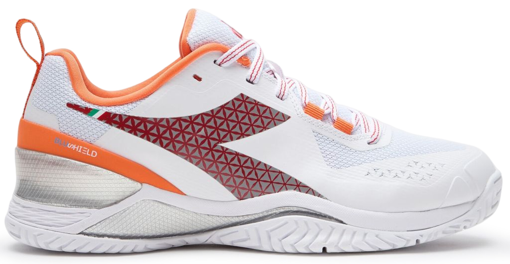 Diadora Blushield Torneo W AG - white/fiery red