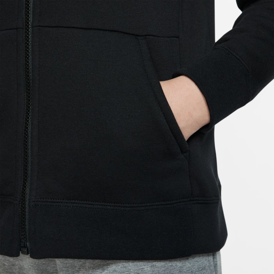 Nike Swoosh Full Zip - black/white