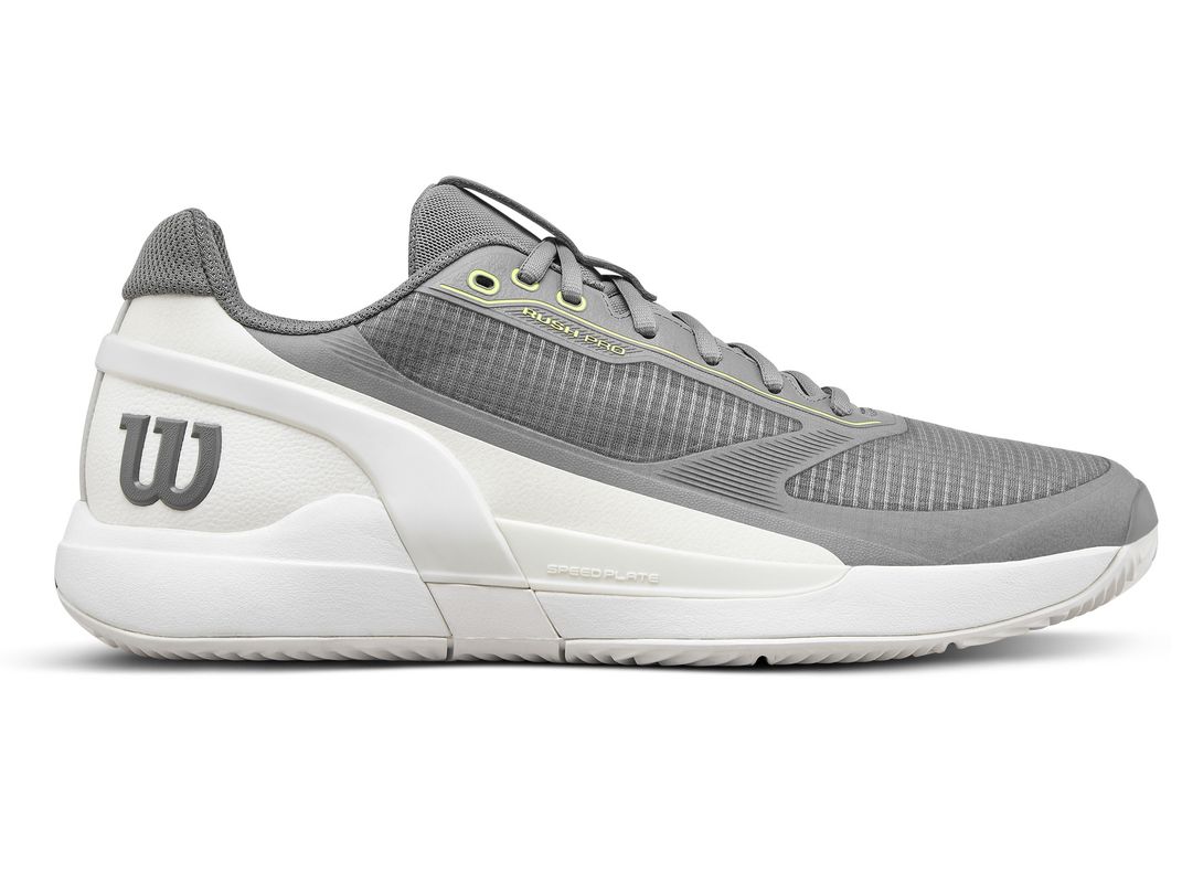 Męskie buty do padla Wilson Rush Pro 5 Clay - titanium/snow white/black