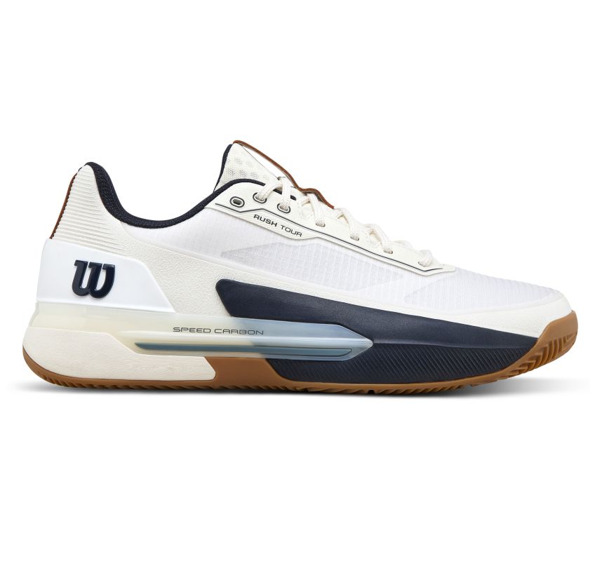 Wilson Rush Tour 5 Clay - white/navy blazer/gum1a