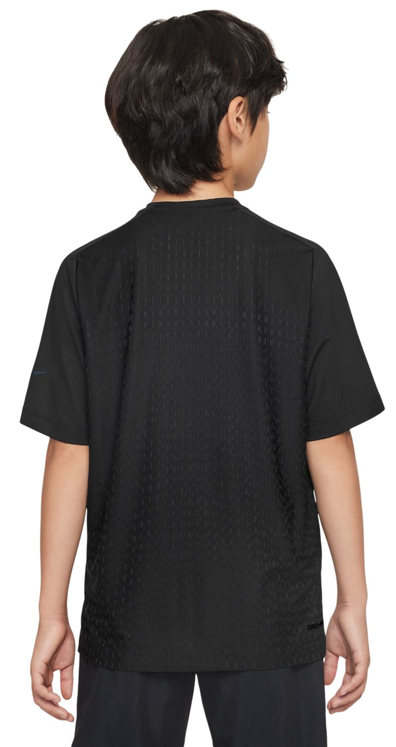 Nike Multi Kids Dri-Fit ADV Short Sleeve - black/anthracite/white 