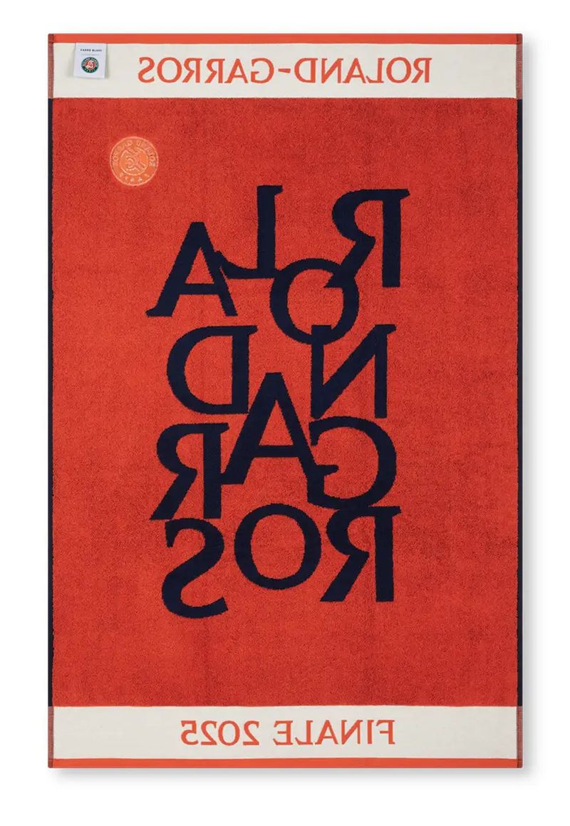Roland Garros Final 2025 Towel - navy