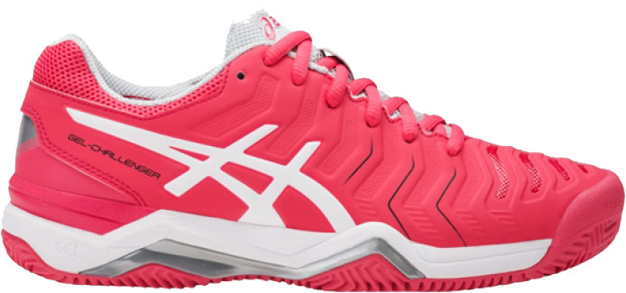 Asics Gel-Challenger 11 Clay - rouge red/white/glacier grey