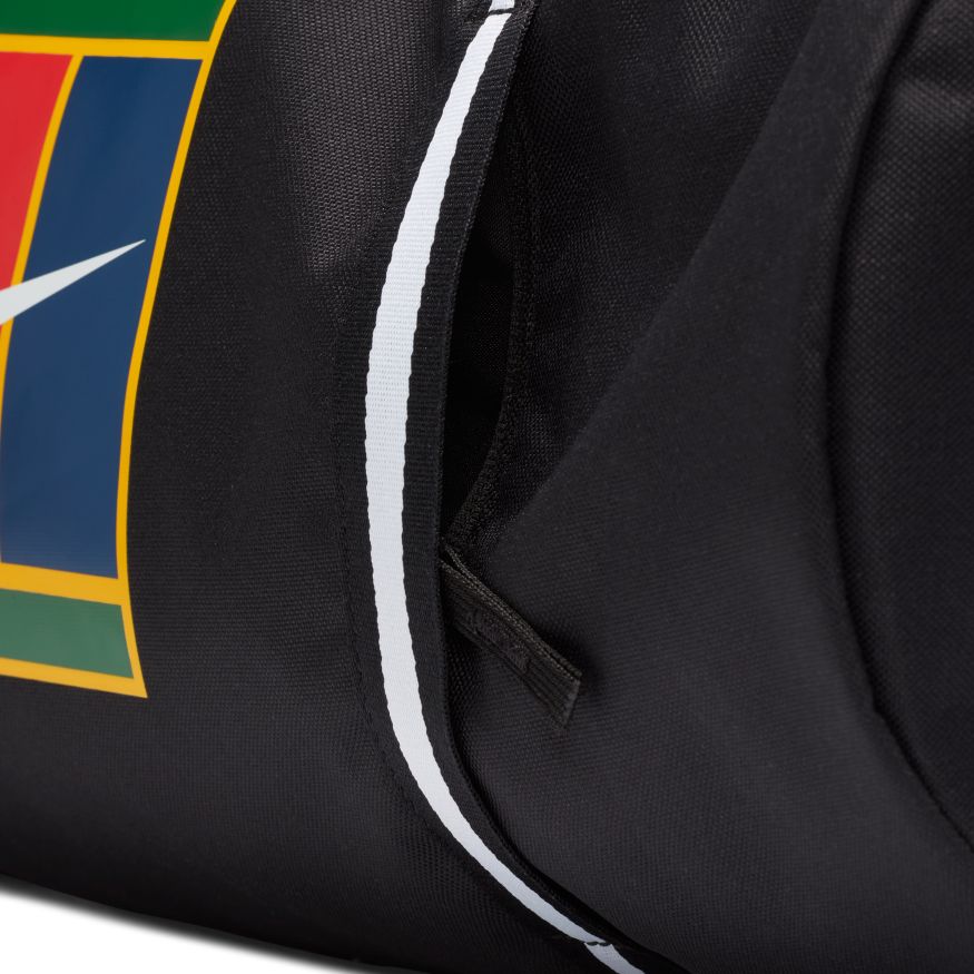 Nike Court Heritage Tennis Duffel Bag - black/white/white