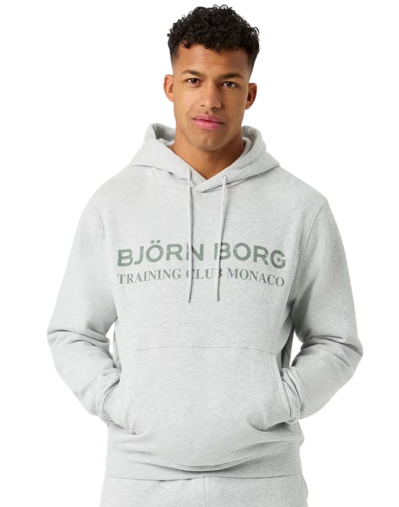 Björn Borg Classic Print - ultra light grey melange