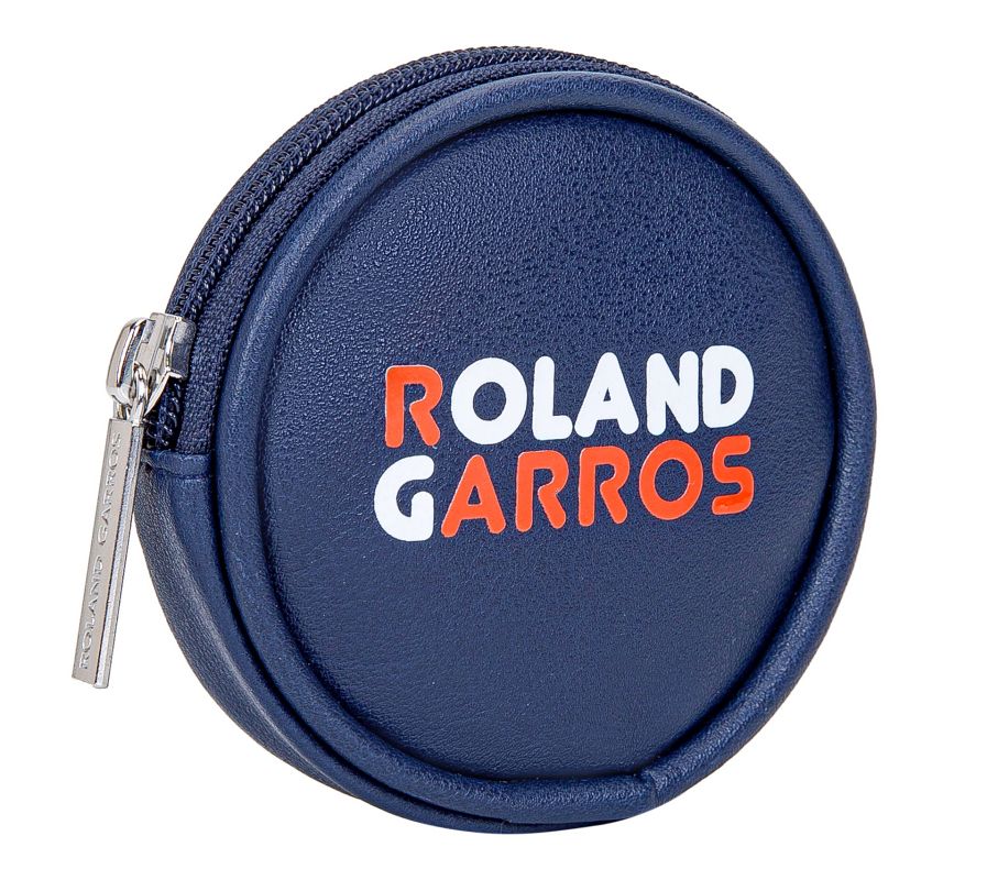 Roland Garros Round Wallet - marine
