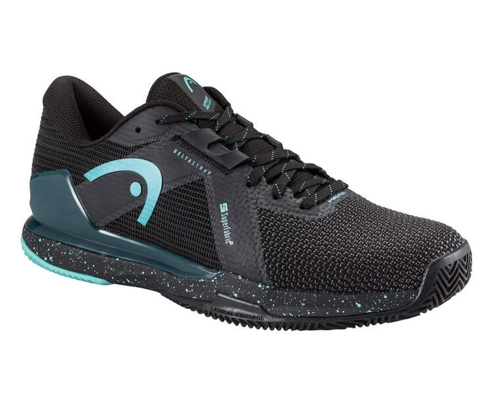Head Sprint Pro 4.0 SF Clay - black/teal Head Sprint Pro 4.0 SF Clay - black/teal