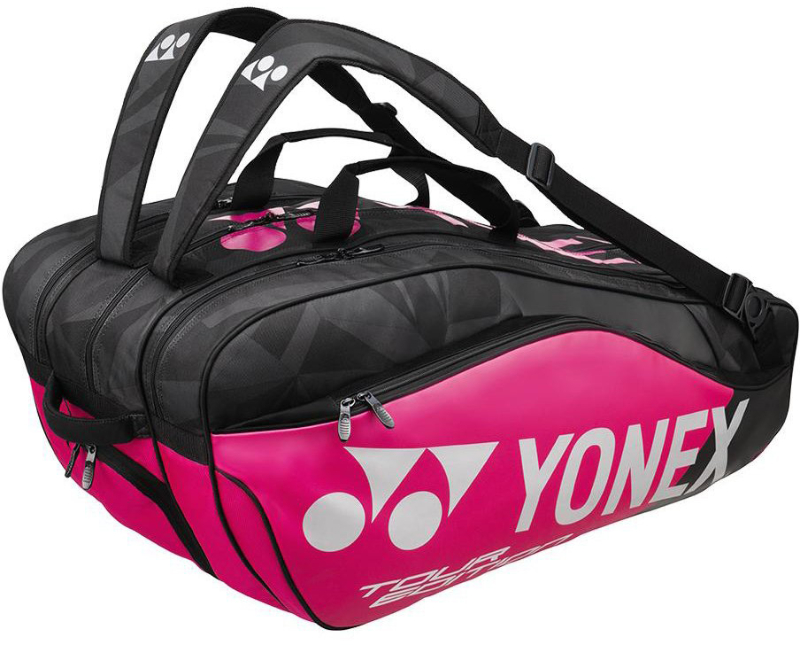 Yonex Pro Racquet Bag 9 Pack - black/pink/silver