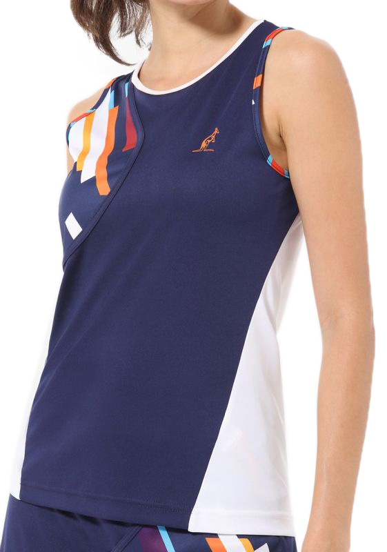 Australian T-Shirt Ace With Printed Insert - blu cosmo