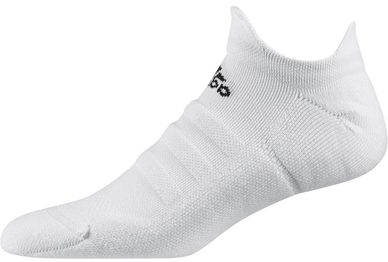 Adidas Alphaskin Lightweight Cushioning No-Show - 1 para/white/black