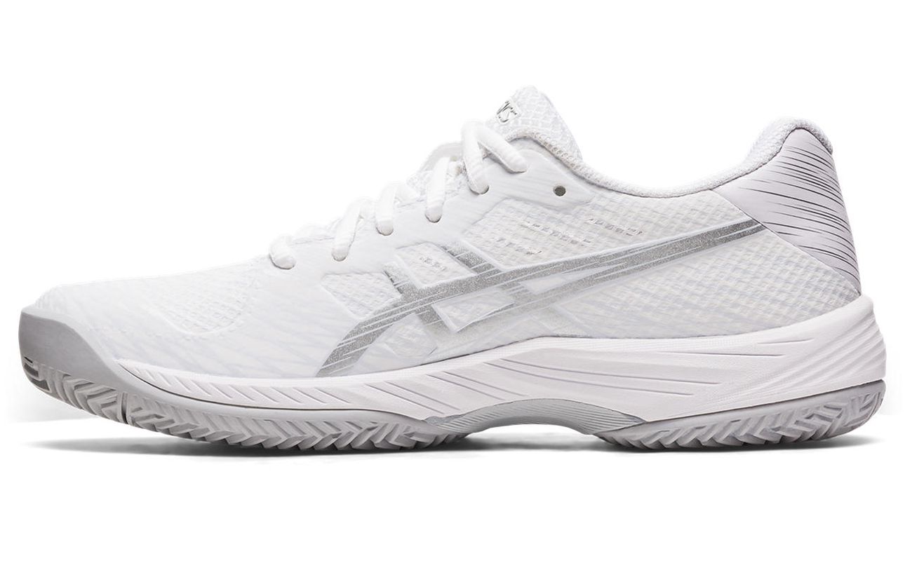 Asics Gel-Game 9 Clay/OC - white/pure silver