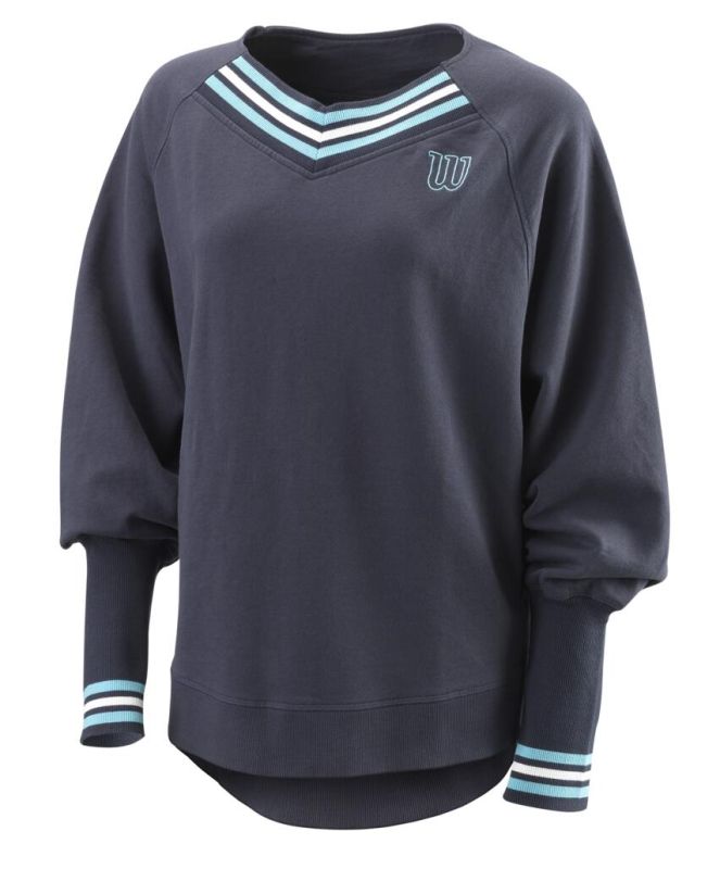 Wilson Chi Cotton Sweater - outer space
