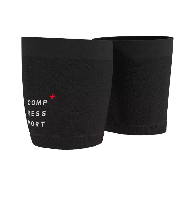 black-compression-leg-sleeve-under-control-quad Compressport Under Control Quad 2P - black