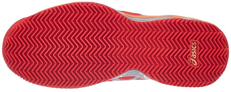 Asics Gel-Resolution 7 Clay - red alert/silver