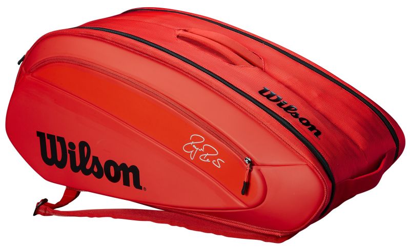 Wilson Federer DNA 12 Pk Bag - infrared