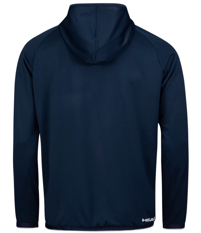 Head Power Hoodie B - dark blue/print vision