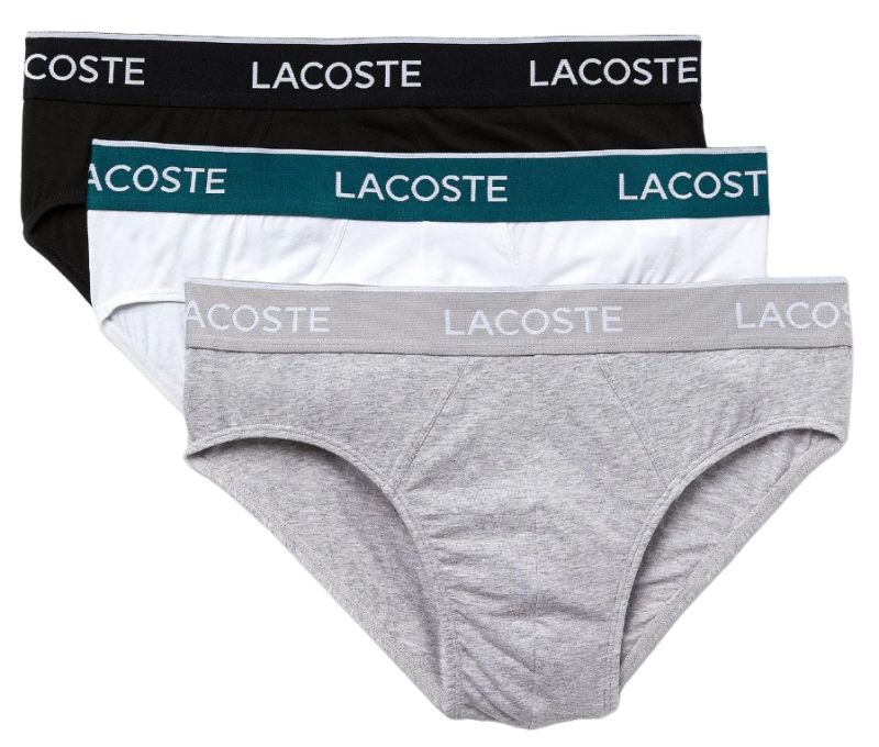Lacoste Cotton Stretch Casual Briefs 3P