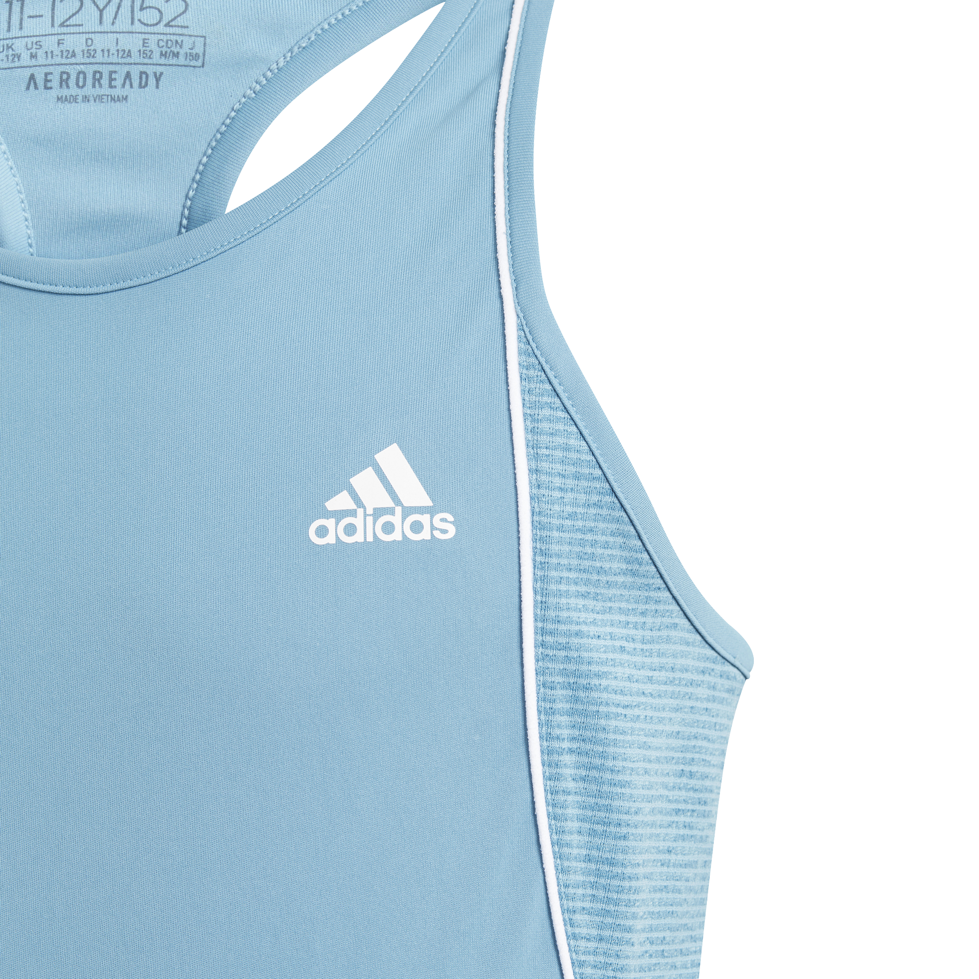 Adidas G Pop Up Tank Top - hazy blue/white