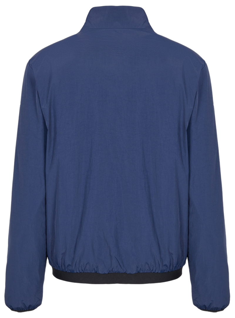 EA7 Man Woven Bomber Jacket - navy blue