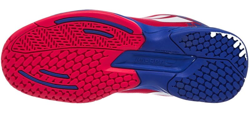Babolat Jet All Court Junior - poppy red/estate blue