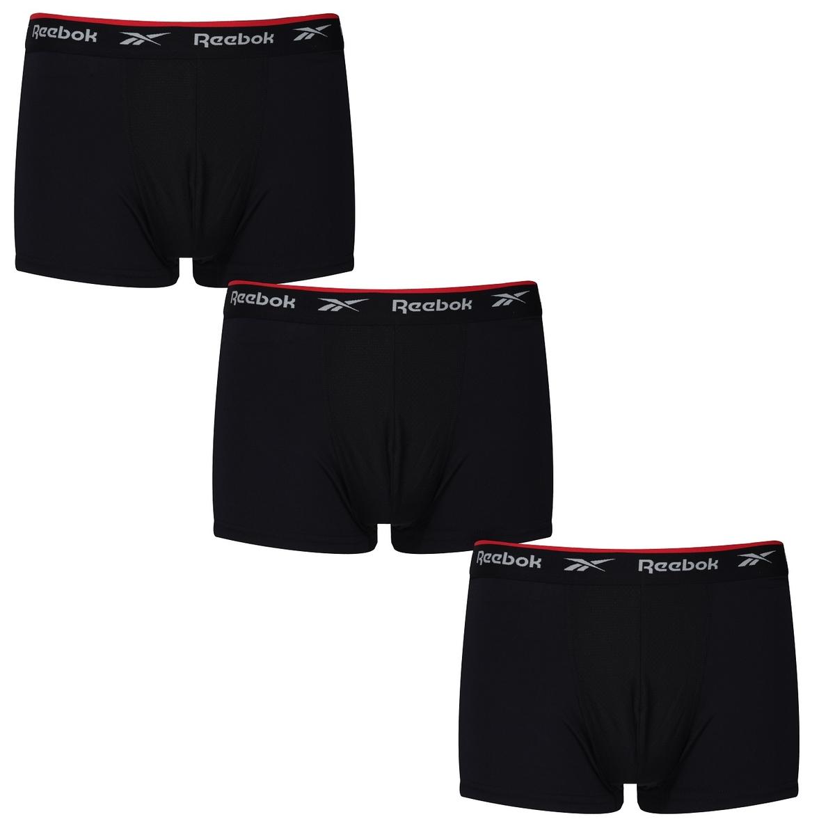 Reebok Mens Sports Trunk REDGRAVE 3P - black
