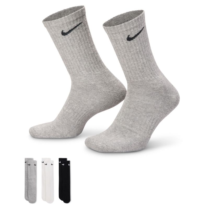 Nike Everyday Cotton Cushioned Crew 6P - multicolor