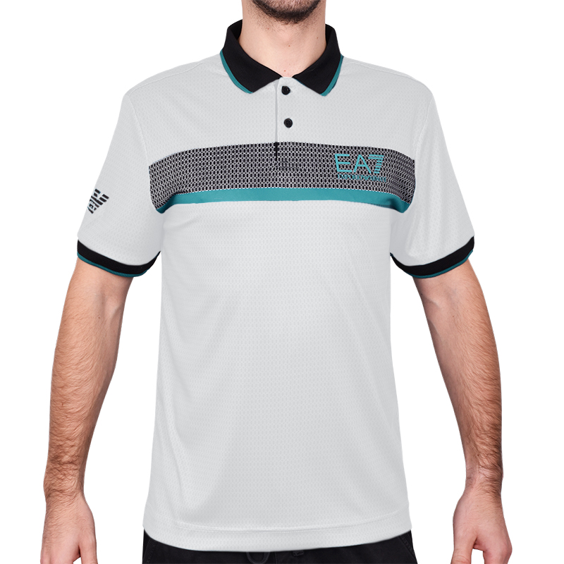 EA7 Man Jersey Polo Shirt