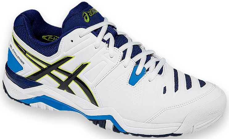 asics-gel-challenger-10-clay-white-lime-indigo-blue Asics Gel-Challenger 10 Clay - white/lime/indigo blue