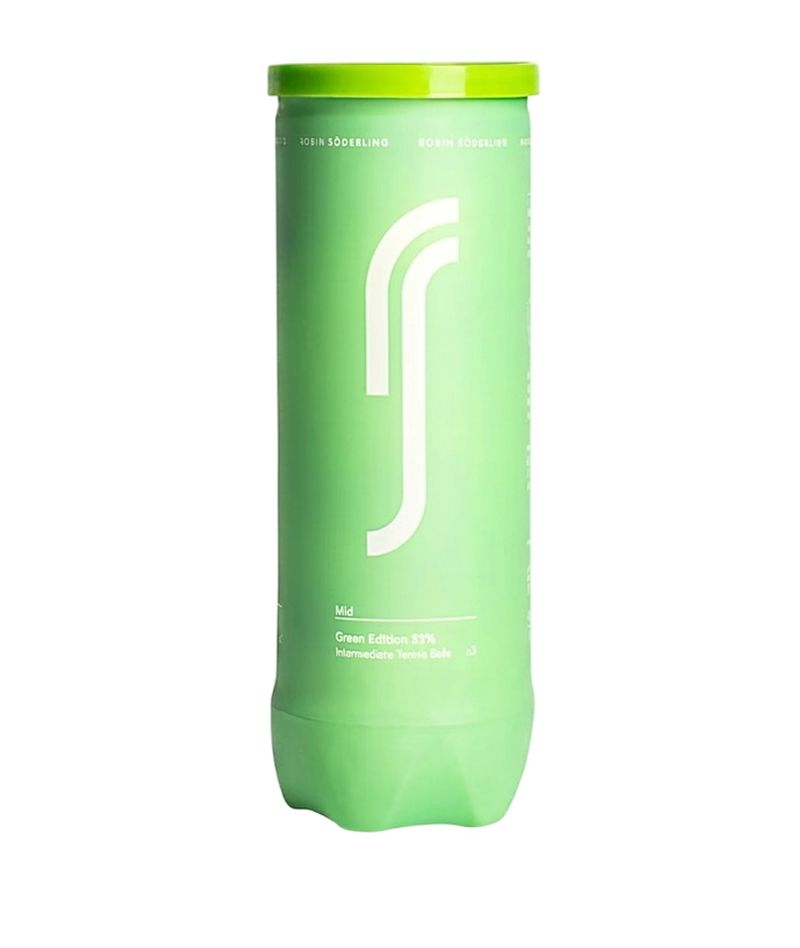 Juniorskie piłki tenisowe Robin Soderling Green Edition Stage 1 3B