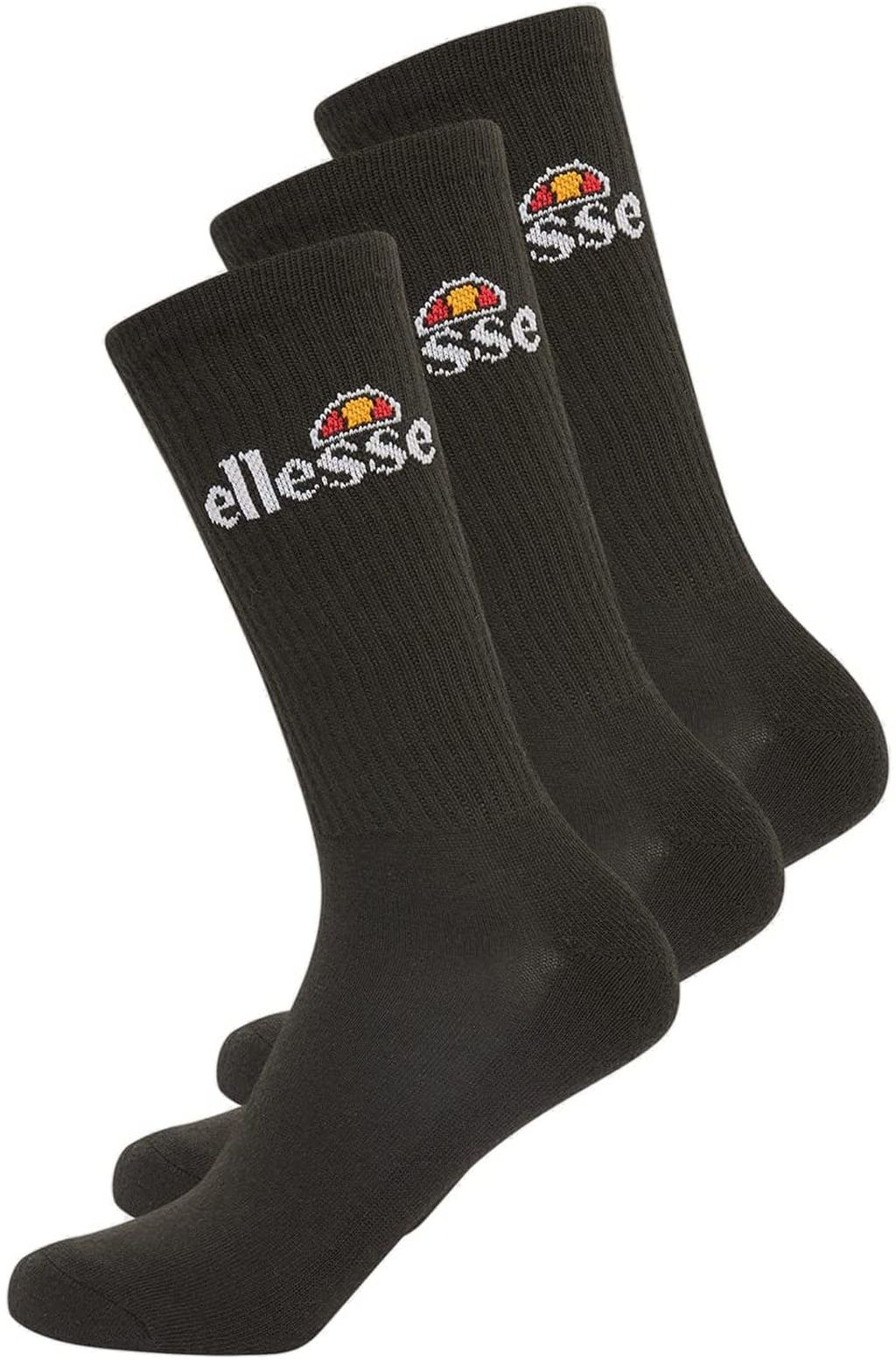 61XQLqokaaL-_AC_SL1500_ Ellesse Illan Tennis Sock 3P - black