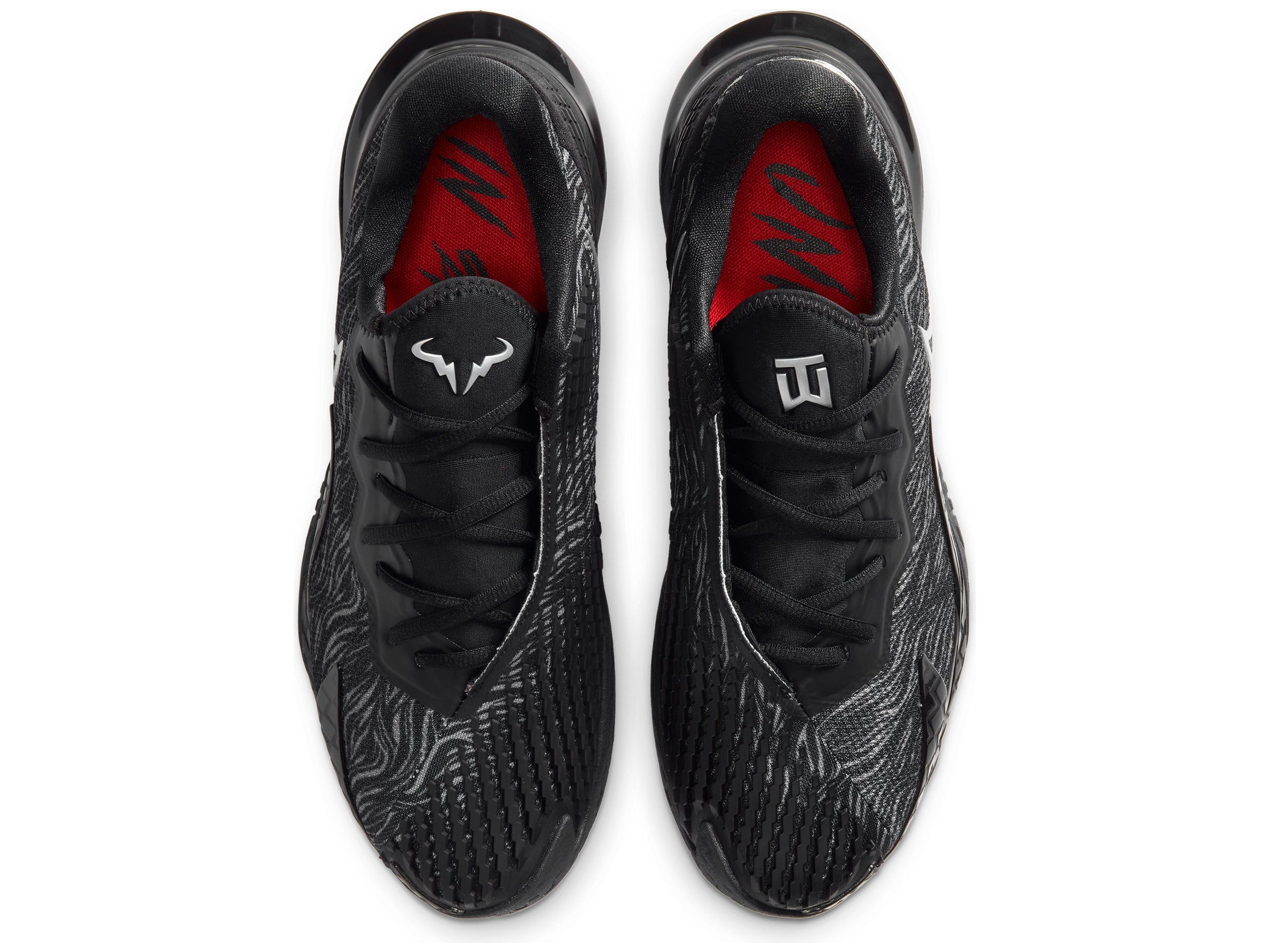 Nike Air Zoom Vapor Cage 4 - Rafa x Tiger Edition - black/metallic silver
