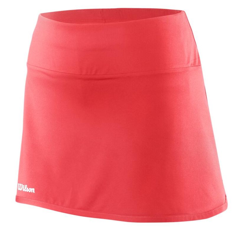 Wilson Team II 12.5 Skirt W - fiery coral