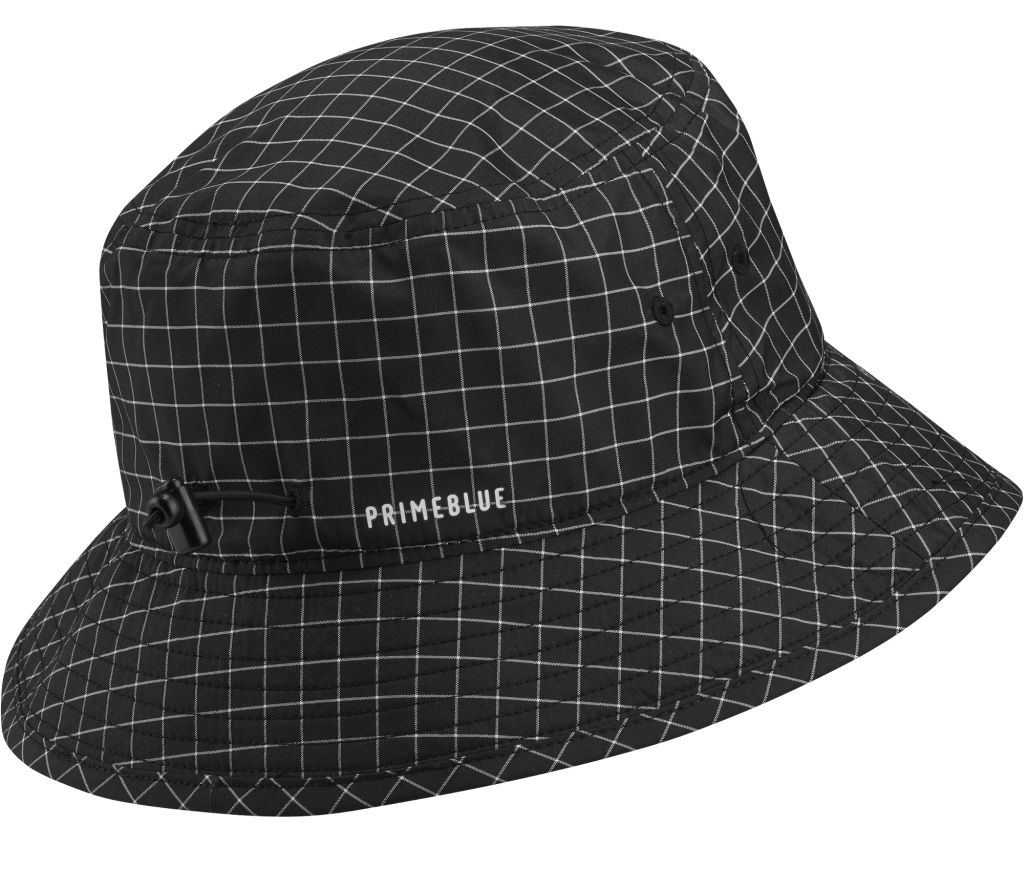 Adidas Xplorer Primeblue Bucket Hat - black/black/white