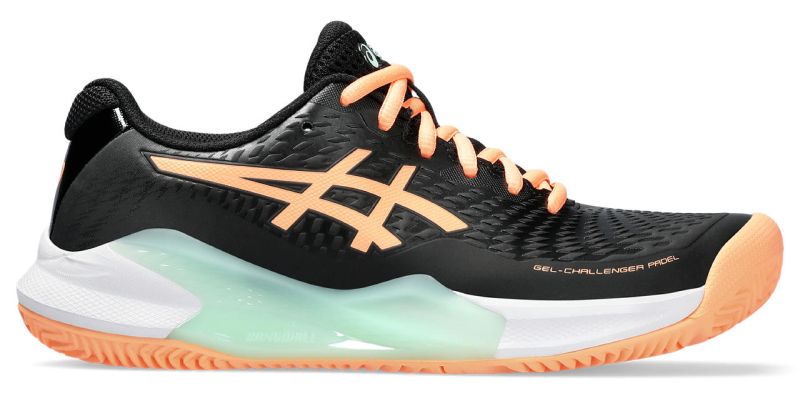 Asics Gel-Challenger 14 Padel - black/bright sunstone