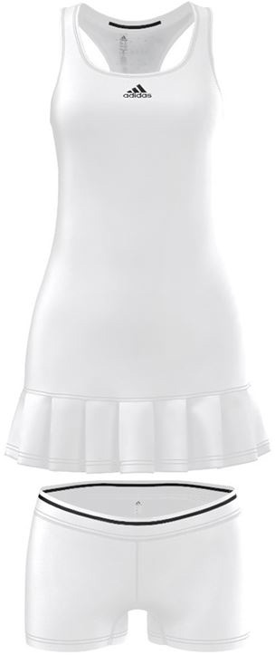  Adidas Uncontrol Climachill Dress - white/black