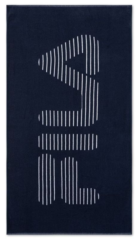 Fila Beach Towel - black iris