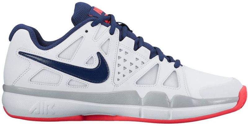Nike WMNS Air Vapor Advantage Clay - white/binary blue/wolf grey